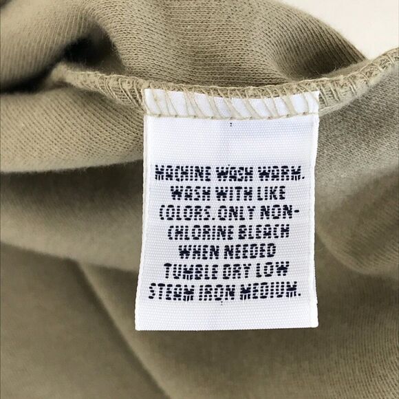 Polo by Ralph Lauren Golf Polo Men's XL Beige Short Sleeve 100% Cotton Casual - Picture 13 of 13